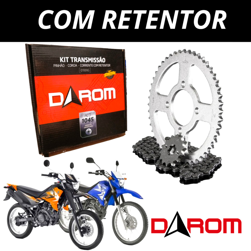 Kit Relação Transmissão com Retentor Crosser Xtz 150