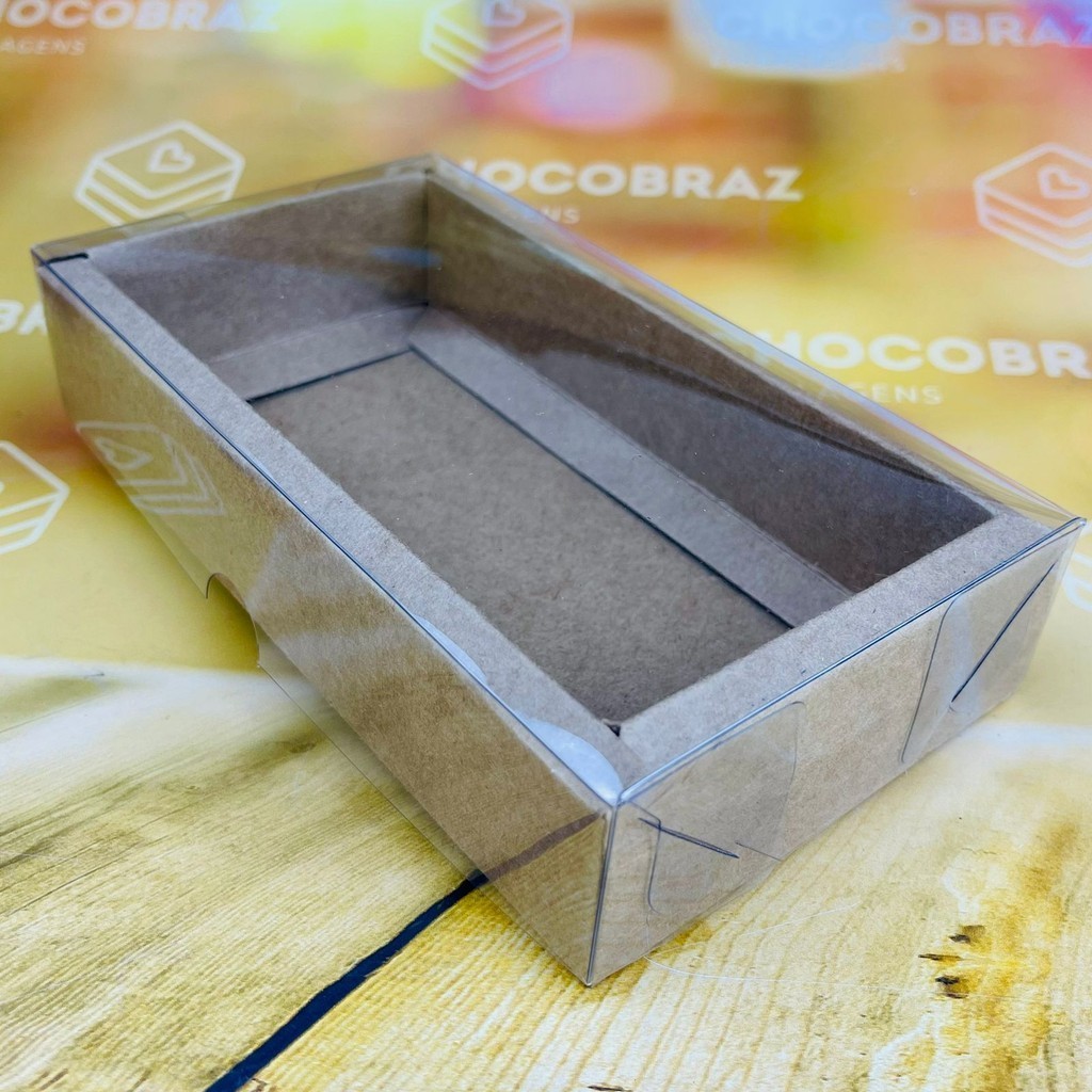 5 ~25 CAIXA P/ BARRA DE CHOCOLATE 300G P0320 KRAFT 16 X 8 X 3,4 CM (YIN) - Stationery