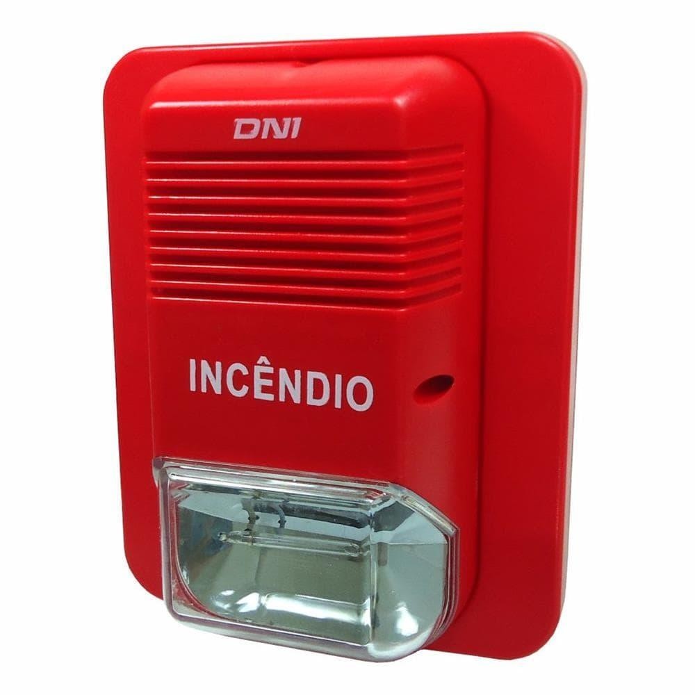 Sirene para Monitoramento e Incêndio - 24V - DNI 4206