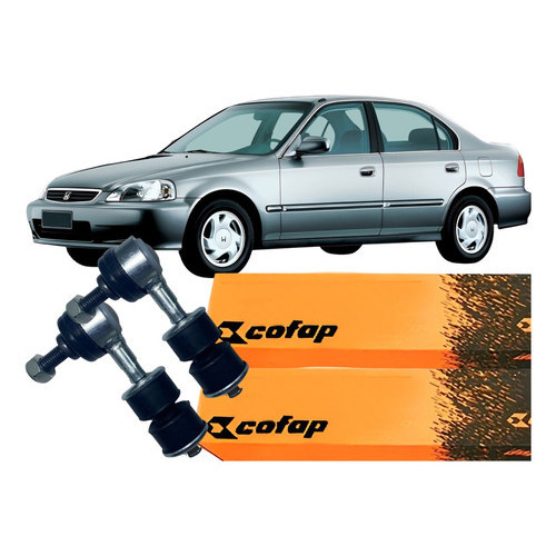 Par Bieleta Dianteira Suspensão Original Cofap Civic