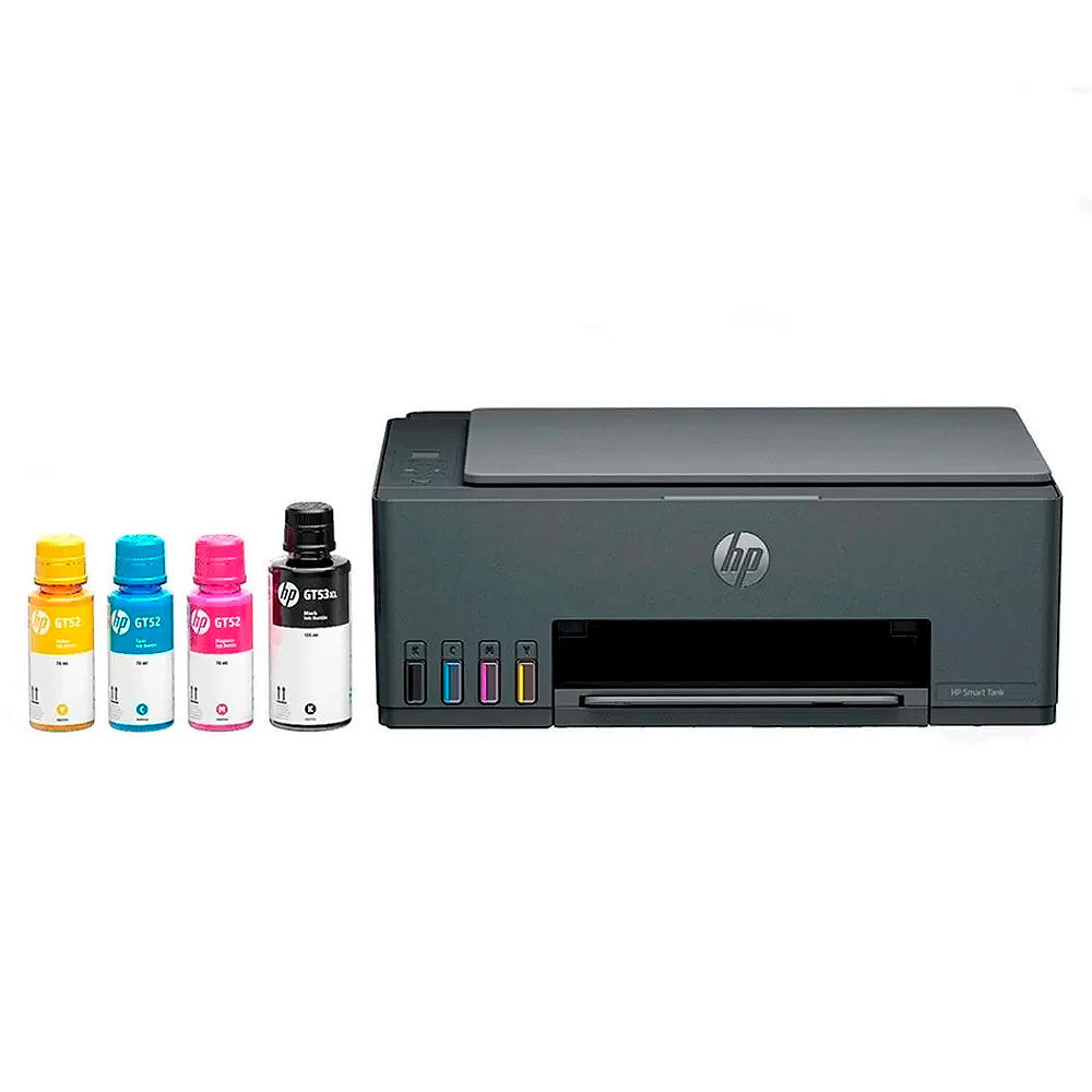 Impressora Multifuncional HP Smart Tank Com Jato de Tinta 584 USB Wifi Bivolt - 5D1C1A