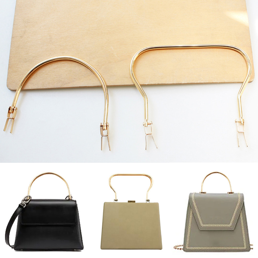 Acessórios Para Bolsas De Metal De Substituição De Bricolagem Mão Ferragens De Moda Requintada Meio Redondas Feminina