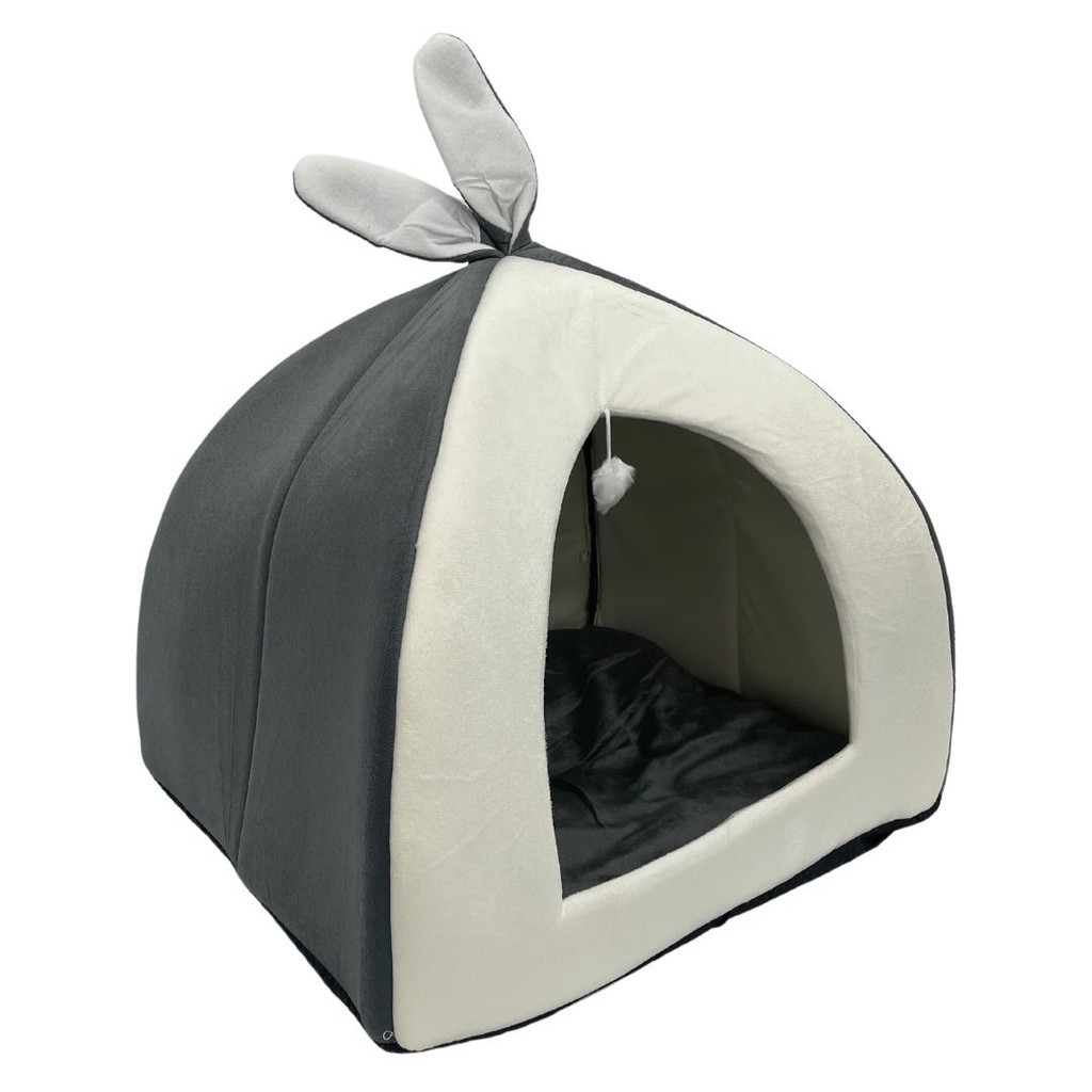 Caminha Casinha Para Pets Cachorro Gato Dobrável Iglu Toca