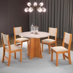 Mesa de Jantar 4 Lugares Belga