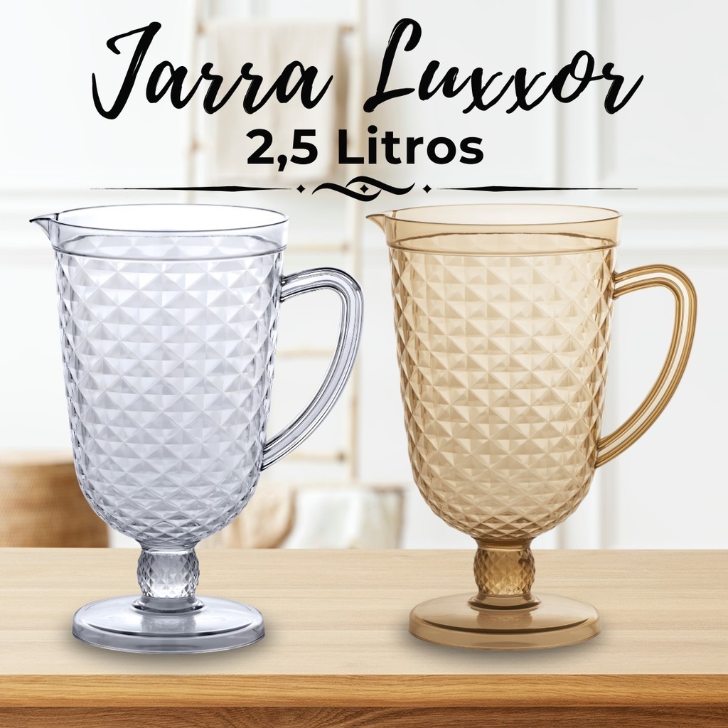 Jarra Luxxor De Acrílico 2,5 Litros Suco Água Bebidas - Paramount