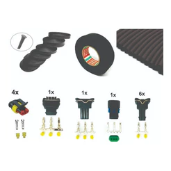 Kit Montagem Chicote Conector Malha Termo Fueltech Pandoo Tc