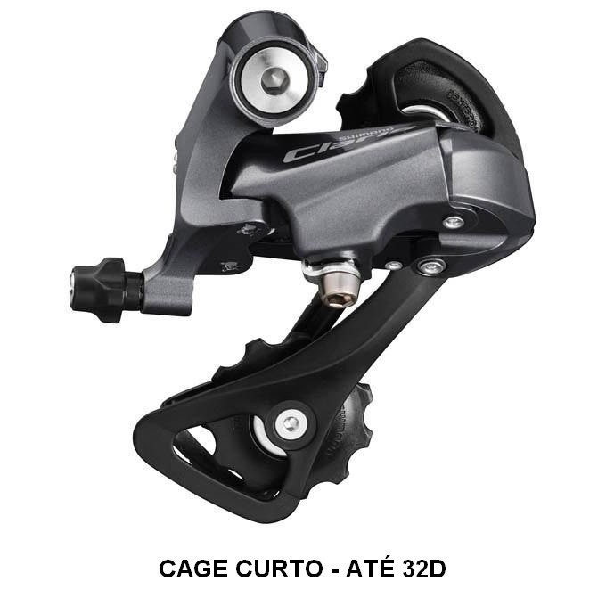 CÂMBIO TRASEIRO SHIMANO CLARIS R2000 RD-R2000 SS 8V - CURTO 32D em Oferta na Shopee