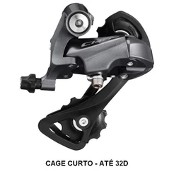 CÂMBIO TRASEIRO SHIMANO CLARIS R2000 RD-R2000 SS 8V - CURTO 32D