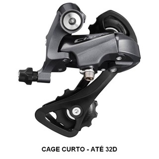 CÂMBIO TRASEIRO SHIMANO CLARIS R2000 RD-R2000 SS 8V - CURTO 32D em Oferta na Shopee