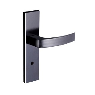 fechadura banheiro quadratta curva espelho s40 preto fosco alianca em Oferta na Shopee