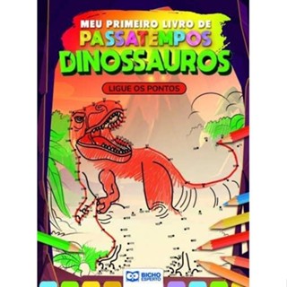 Meu Primeiro Livro de Passatempos Dinossauro - Ligue os Pontos em Oferta na Shopee