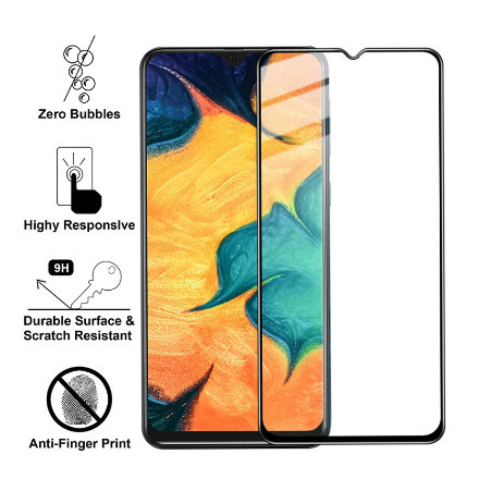 Kit 5 Película De Vidro Temperado 3D 9H Para Samsung A01 A02 A03 A10 A31 A41 A51 A71 M