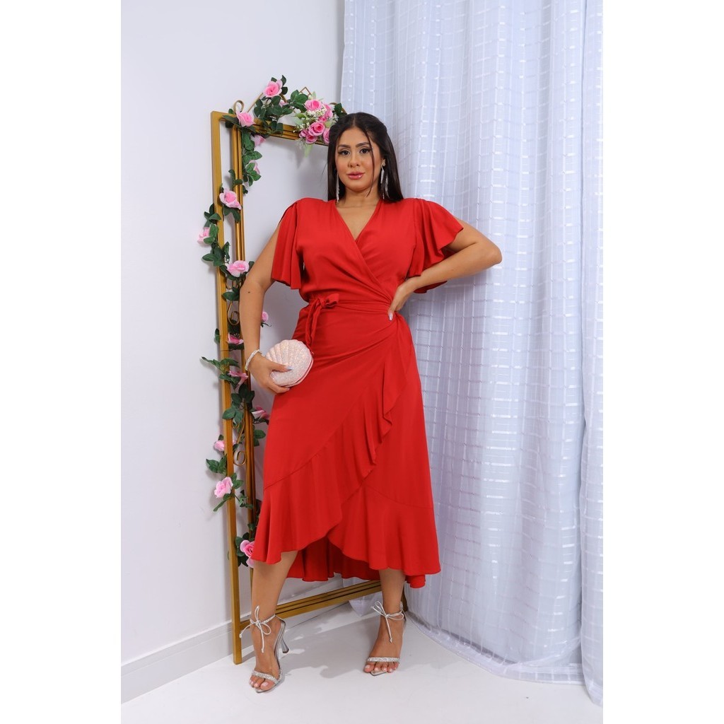 Vestido Envelope Curto na Black Friday 2025 | BuscaProdutos