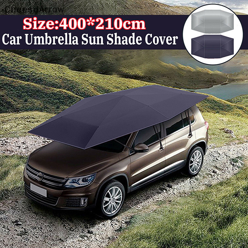 CC Universal Car Guarda-Sol Para Carro Cobertura Do Chuva Tenda De Proteção UV À Prova D'água 4X2.1M BR