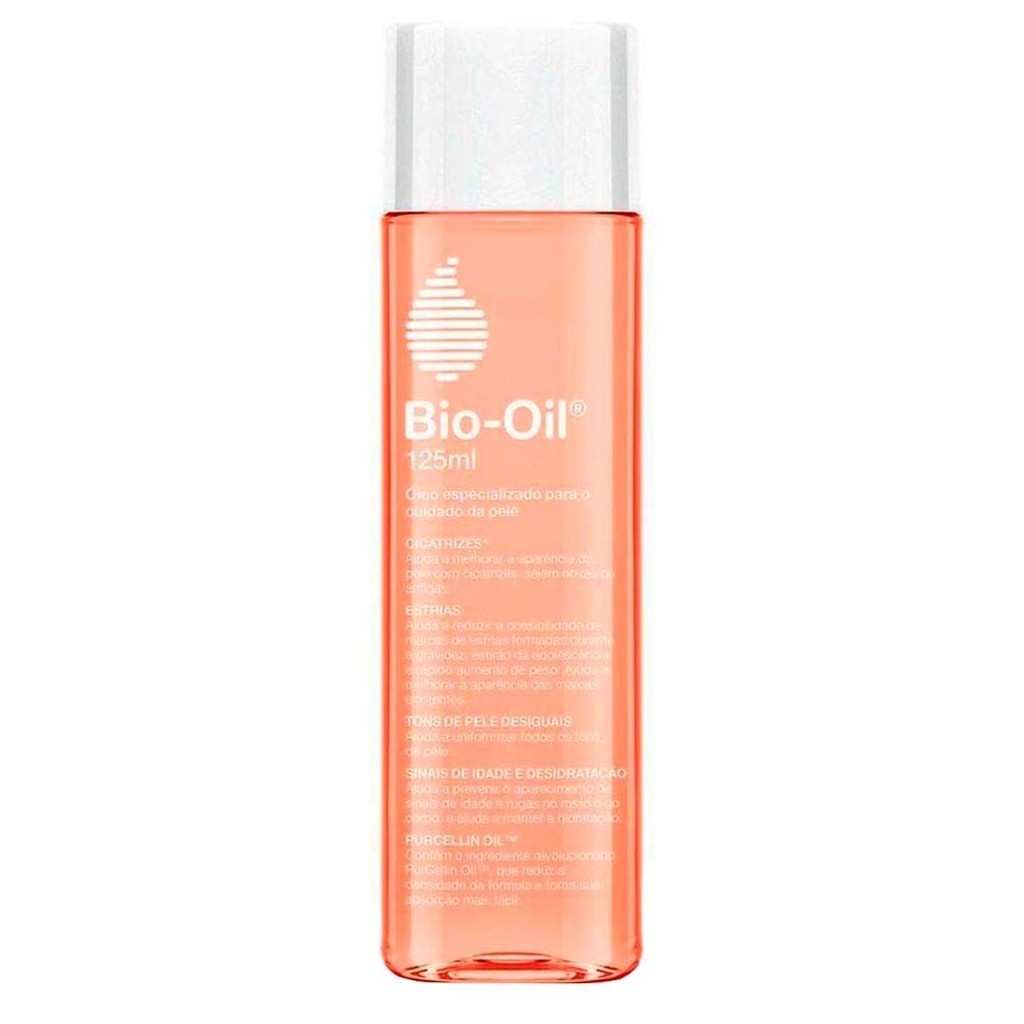 Bio Oil Óleo Corporal Para Cuidado da Pele com Purcellin Oil 125ml