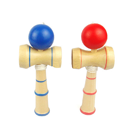 [Dhin] Kid Funny Kendama Japonês Tradicional Madeira Jogo Habilidade Presente Educacional COD