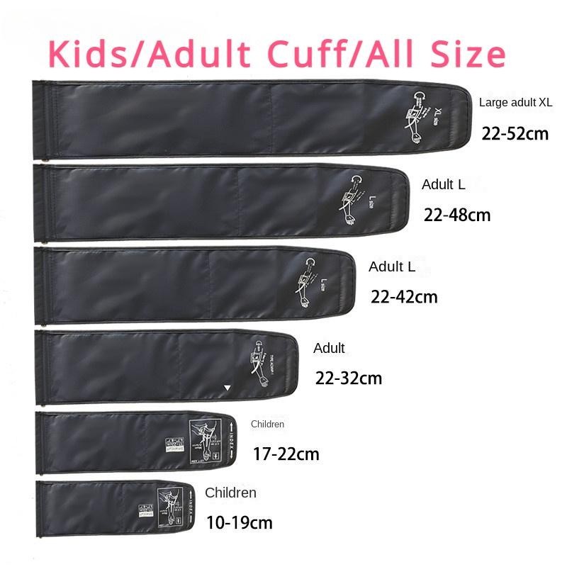 Monitor De Pressão Arterial Universal Punho Kids Tonometro Extendido Adulto Armband 10 ~ 52 cm Acessórios Do