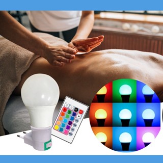 Lampada Cromoterapia Abajur Tomada Relaxa Acalma Rgb Bivolt Colorido em Oferta na Shopee