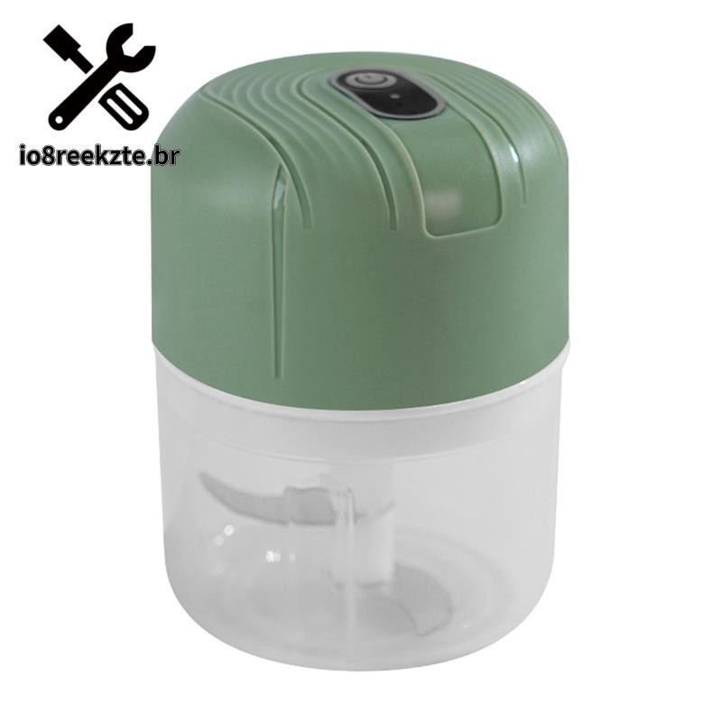 Picador De Alho Elétrico Portátil Recarregável USB De 250ml-Para Cortar , Gengibre , Pimenta , Cebola , Carne