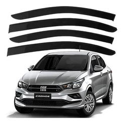 Defletor Calha de Chuva Cronos 2018 a 2021 4 Portas Ecoflex