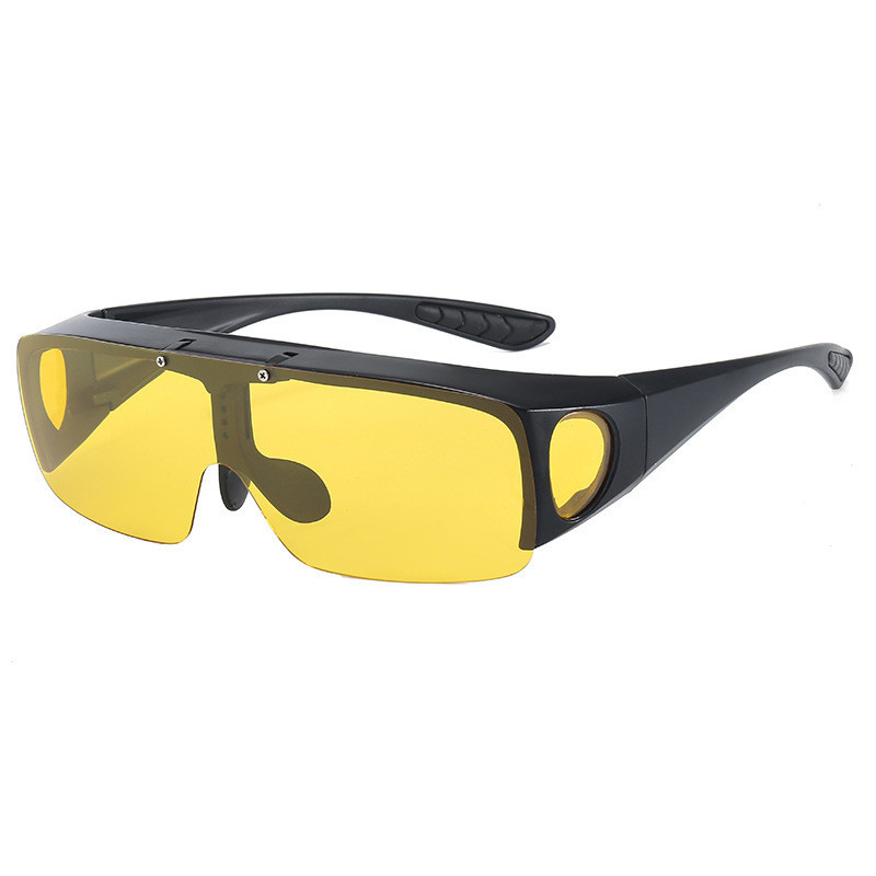 Óculos de Sol Flip de Proteção dos Olhos Polarizados Homens Polarizados Homens Mulheres Óculos de Sol Flip Top Flip Cor @