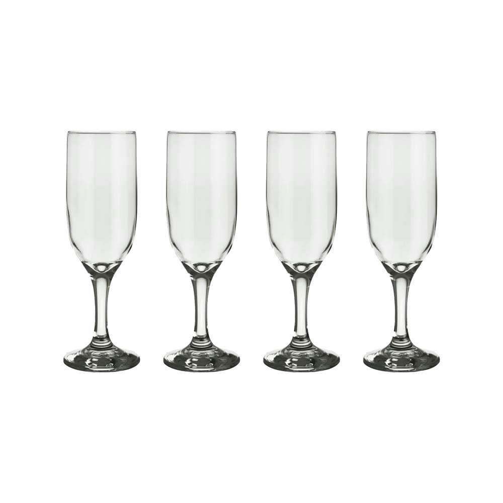 Conjunto de 4 Taças para Espumante 180ml Nadir Gallant, Vidro