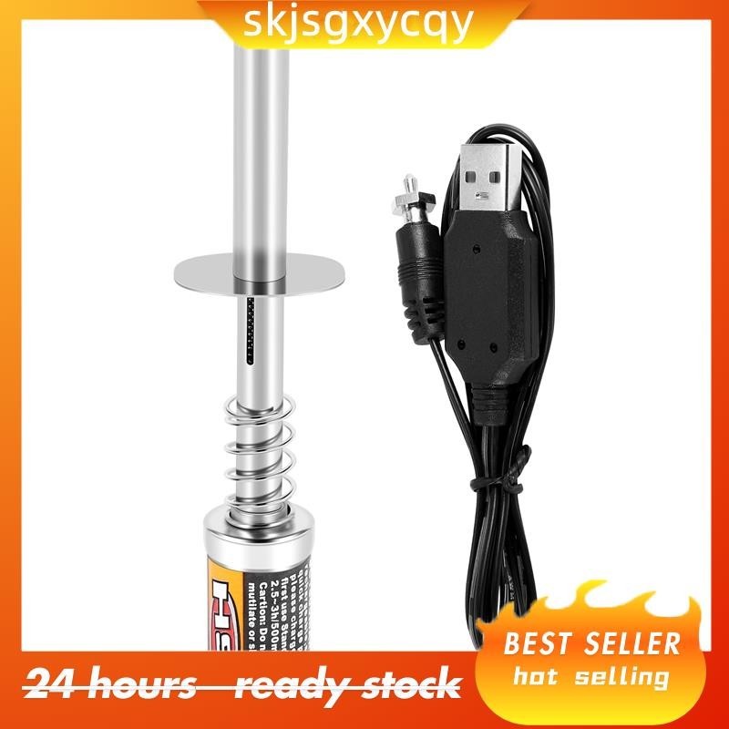 RC Nitro 1.2 V 1800Mah Vela De Incandescência Recarregável Ignitor DC Carregador USB Para Motor A Gás Potência 1/10 1/8 Carro