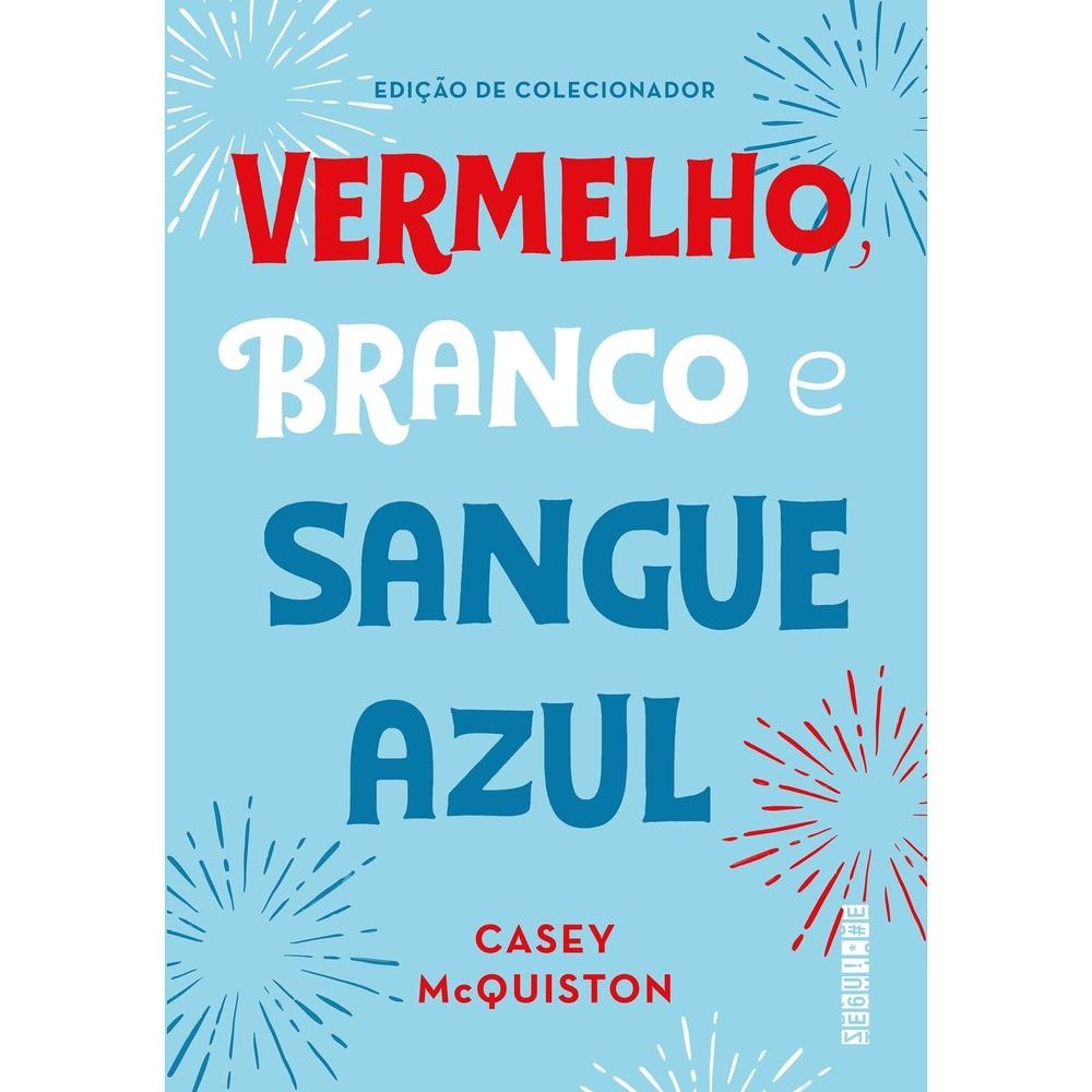 Vermelho, branco e sangue azul (Edição de colecionador) livro lojaVP 071