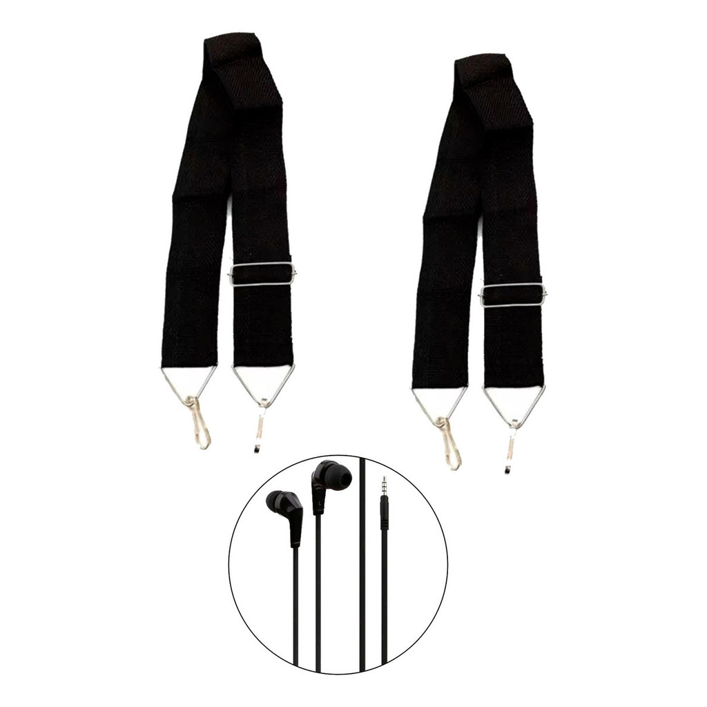 Kit 2 Talabarte Correia Caixa Tarol 2 Ganchos Liverpool em Oferta na Shopee