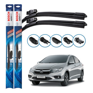 Par de Palhetas Limpador Parabrisa Multiclip Original Bosch Honda City 2018 A 2021 em Oferta na Shopee