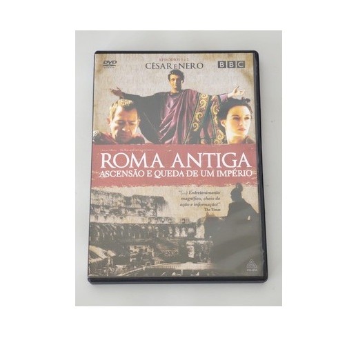DVD: Roma Antiga Ascensão e Queda de um Império NOVO Legendado editora