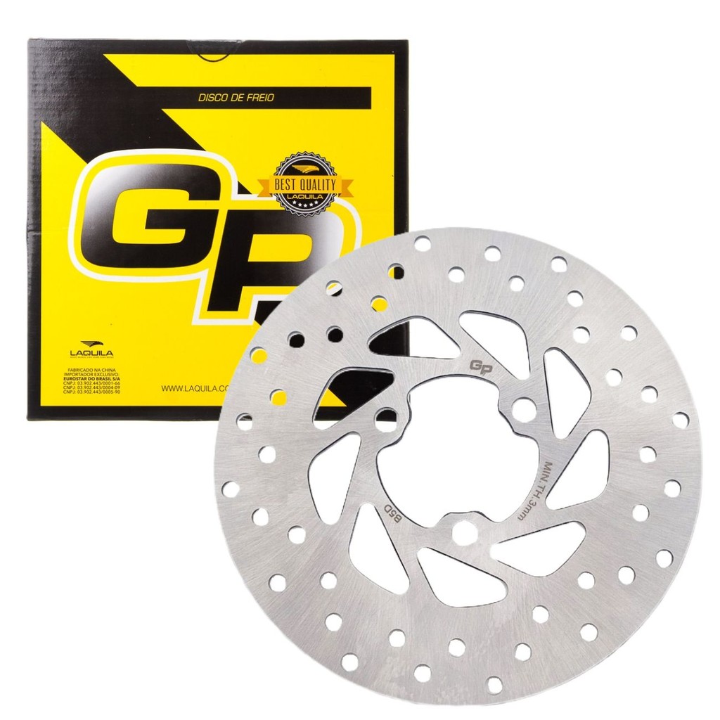 Disco de Freio Dianteiro P/ Yamaha Fluo 125 2022-2025 Gp7 em Oferta na Shopee