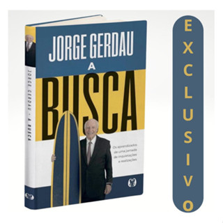 Livro A Busca: Jorge Gerdau em Oferta na Shopee