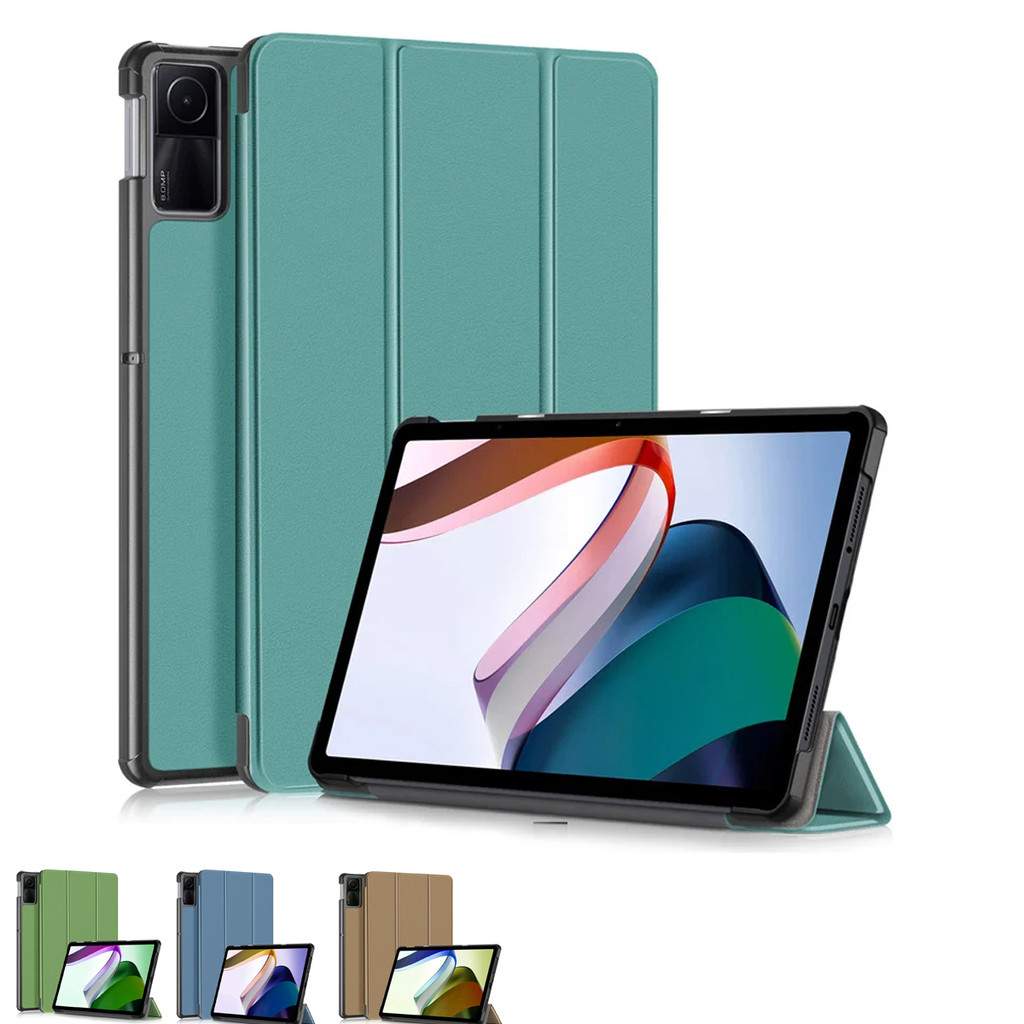 Capa Smart Redmi Pad 10.6'' Polegadas Com Suporte Slot para Caneta + Película de Vidro 9H + Caneta Touch