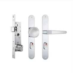 Fechadura Externa Porta De Aluminio 601-602/03 Inox Stam