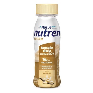 Complemento Alimentar Nutren Senior Sabor Baunilha Zero Lactose 200ml em Oferta na Shopee