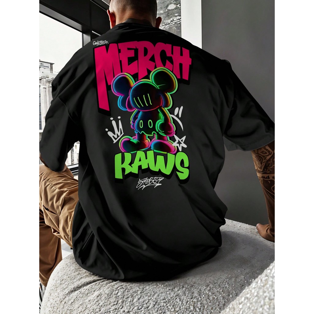 Camisa Camiseta Oversized Streetwear Estampada Desenho Filme REF 7022 VEST NERD