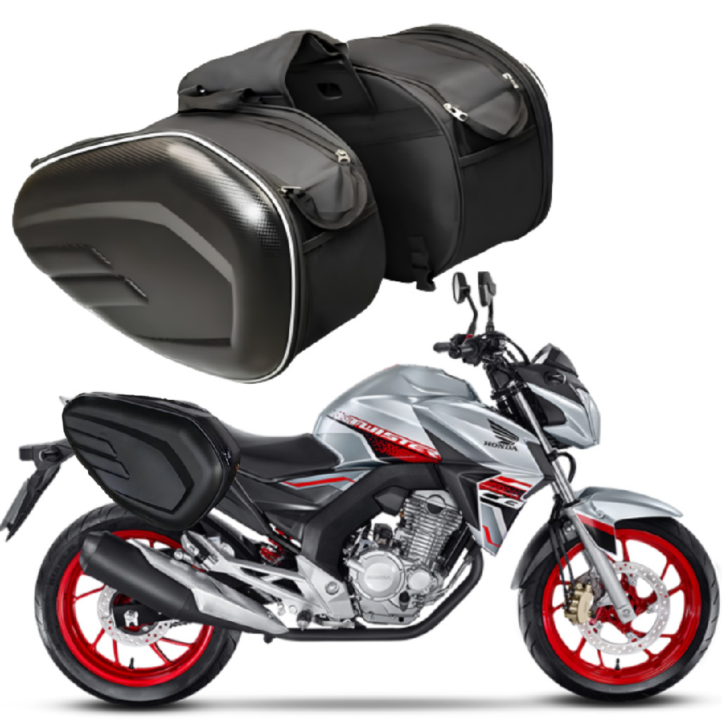 Alforges Motos Bolsa 58L Bau Bauleto Honda Cbx 250 Twister