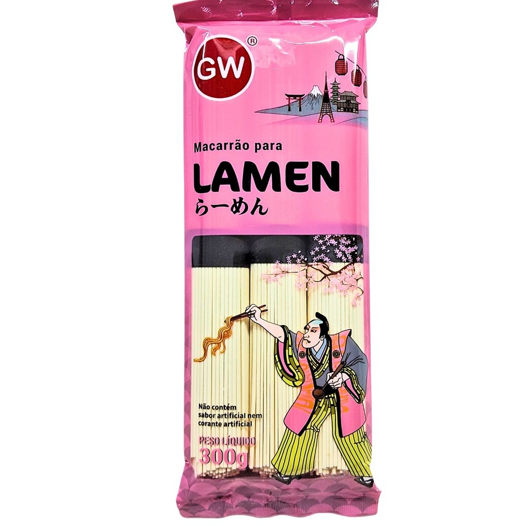 Macarrão oriental 300g Lamen udon somen