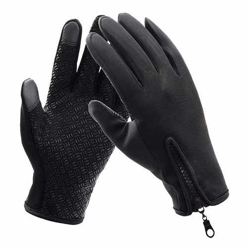 LUVA MOTOBOY ZIPER ANTIDERRAPANTE DEDO TOUCH SMARTPHONE