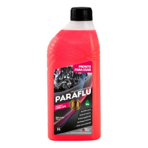 Aditivo Para Radiador Pronto pra Uso Paraflu Orgânico Rosa