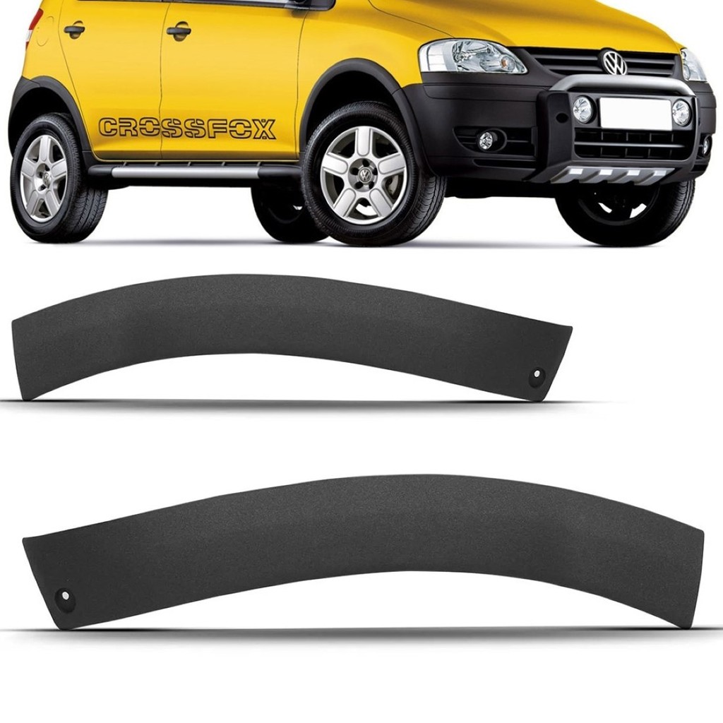 Alargador Paralama Dianteiro Crossfox 2004 2005 2006 2007 2008 2009 2010