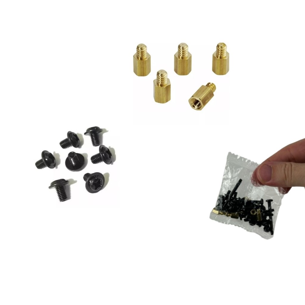 Parafusos Para Gabinete Computador Placa Mãe Ssd Dvd Hd Fonte