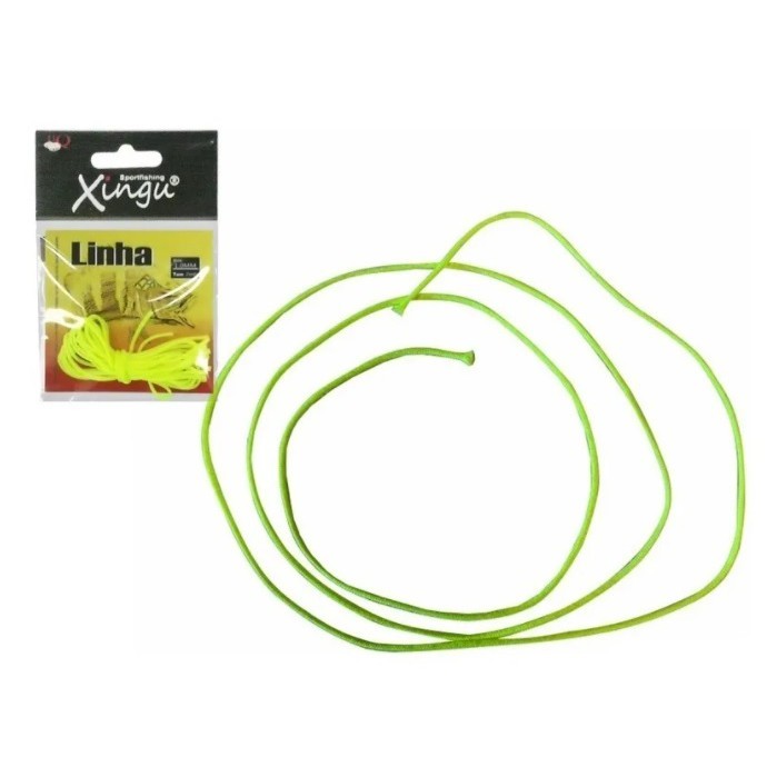 Linha Cabresto 1mm Para Vara Telescópica Xingu 2 Metros