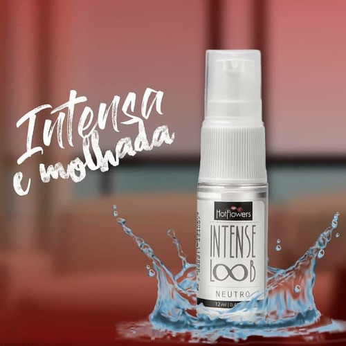 Loção Lubrificante Intense Loob Hot Flowers