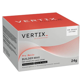Gel Construtor Vertix Profession Builder Max Branco Leitoso 24g em Oferta na Shopee
