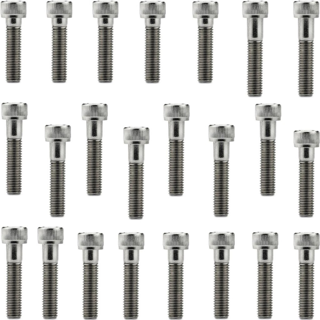 Kit parafusos inox tampa motor lateral esquerda+direita CG150 Titan/Fan/Sport 2004 2005 2006 2007 2008 2009 2010 2011 20