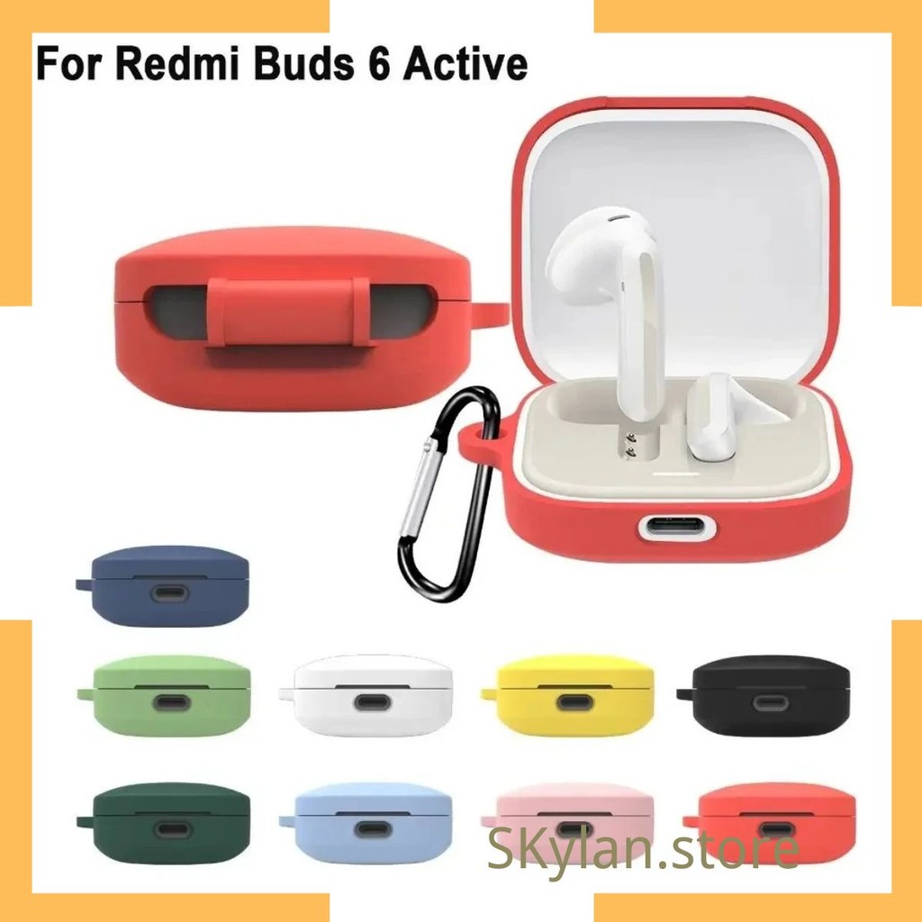 Capa Protetora paraFone de ouvido sem fio capa de silicone para xiaomi Redmi bud