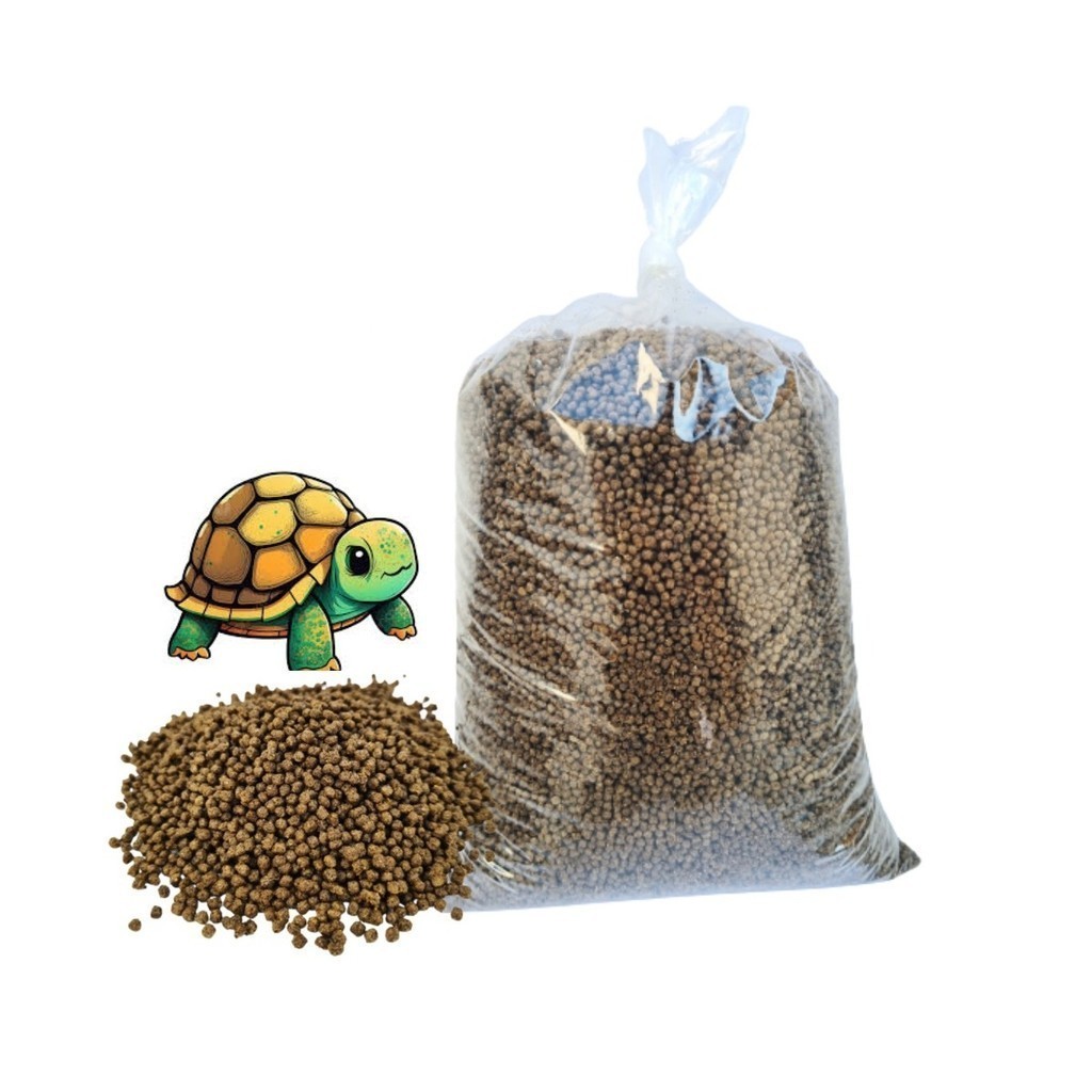 Ração Super Tartaruga Filhote Grão Pequeno 10kg Extrusada