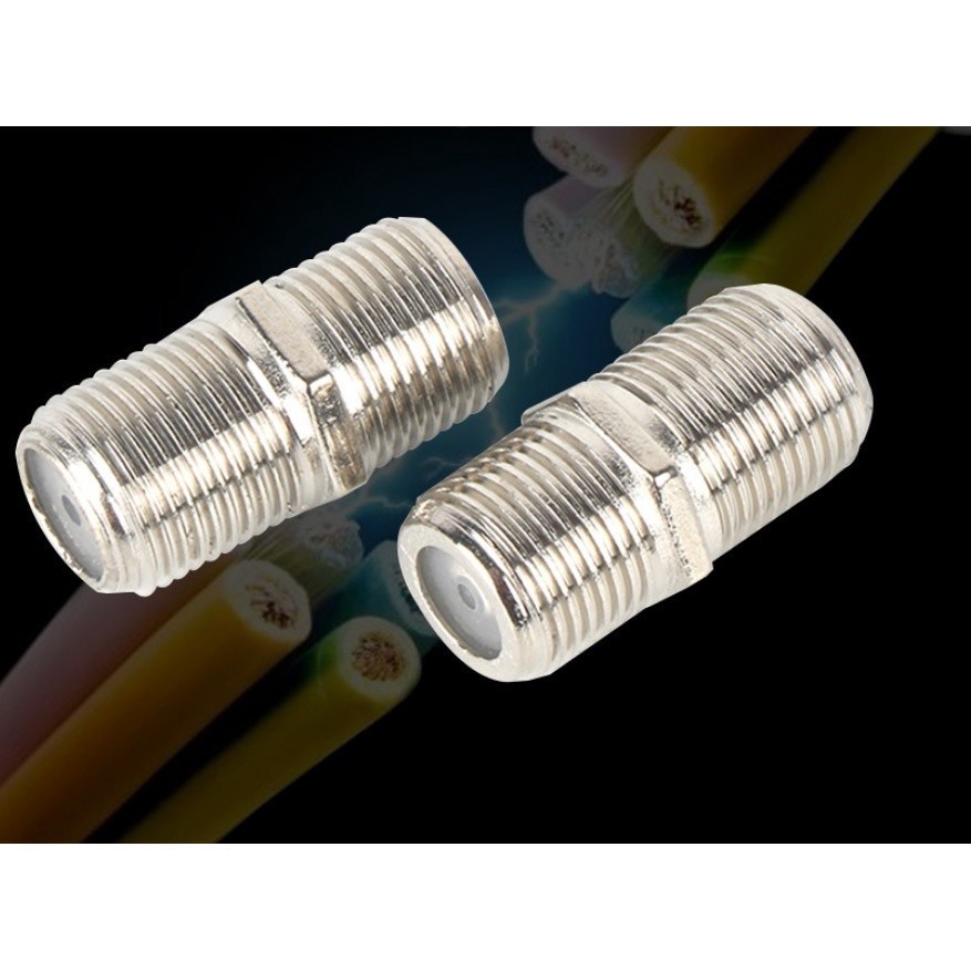Emenda Para Cabo Coaxial Adaptador para Antena (Promoção) 5 Peças